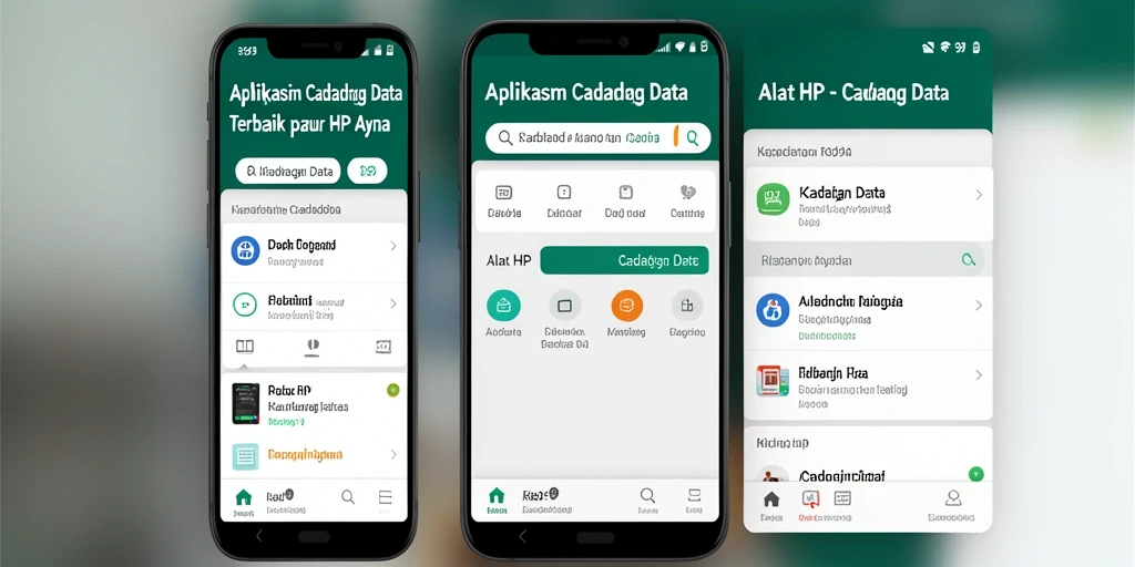 Tampilan antarmuka pengguna RR999 untuk pencadangan data yang mudah dan efektif.